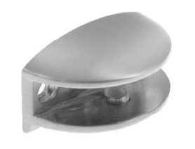 GH J117 půlkruhový držák police, délka 50, hloubka 25, výška 25mm