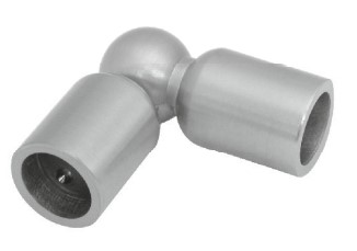 GH KF39 gibljivi kotni spoj za okrogle prečke Kftm, D.19mm