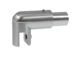 GH KF60 Terminale A Vetro Snodato Per Barre Rotonde Tubo Kftm D.19mm