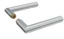 GH LH101 pair of handles straight for locks Gl01N/Gl07