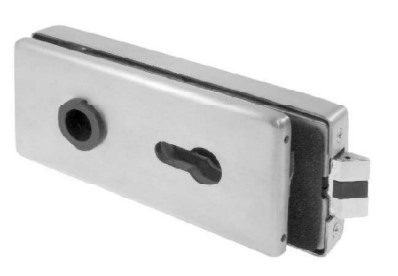 GH LK05MP horizontal lock for rebated doors, body with cylinder