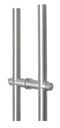 GH MLH02 par ročajev okroglega preseka s ključavnico, D.35 Int.1125 L.1500mm