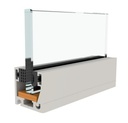 GH MP02-600 Magna Pars - Profil Inf./Sup. bei "U" Smontabile L.600cm