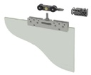 GH PR07-60 Panta Rei Set für 1 Schiebeflügel, ohne Glasausschnitt, max. 60kg
