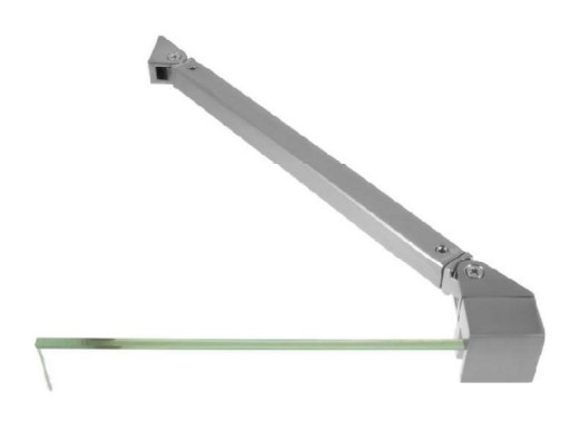 GH QB06-370 stabilizaciona šipka za staklo kvadratni presek zglobna staklo-zid šipka S.15X15 L.370mm