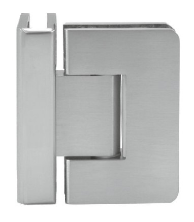 GH SH04 detent hinge glass/glass 90°