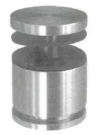 Okrogli Distančnik Pritrdilec Za Ograjo 18mm Z Robom