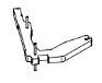 Middle joint Mira silver
