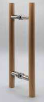 Holzgriff H450 Lochabstand 300mm Eiche/Eiche
