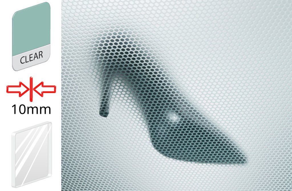 Madras Grid XP Flooring Clear