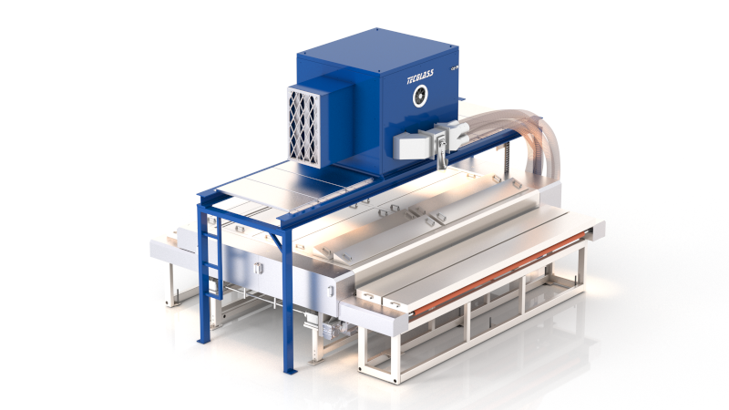 Art. Vitro-Wash Horizontal washing machine for digital printing line