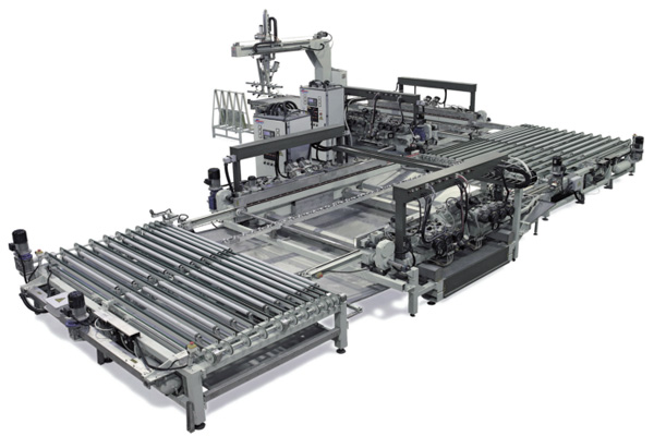 Art. BFP35 - 3D+2FD+2FL+4L+SP Double edging machine whith 12 wheels/3-35 mm