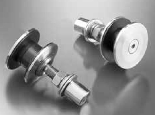 Point fixing Ø58mm for 12-26mm glass
