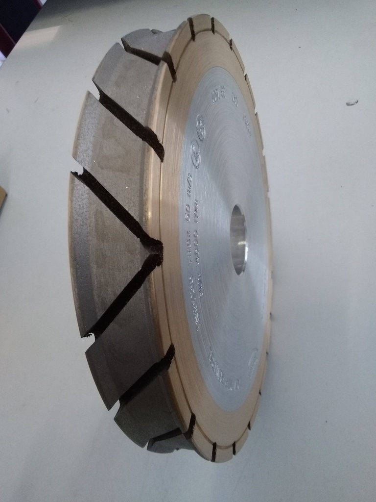 Trapezoidal Edge Wheels Continuous Band &quot;Reverse&quot; C20 D200x28x Hole 35