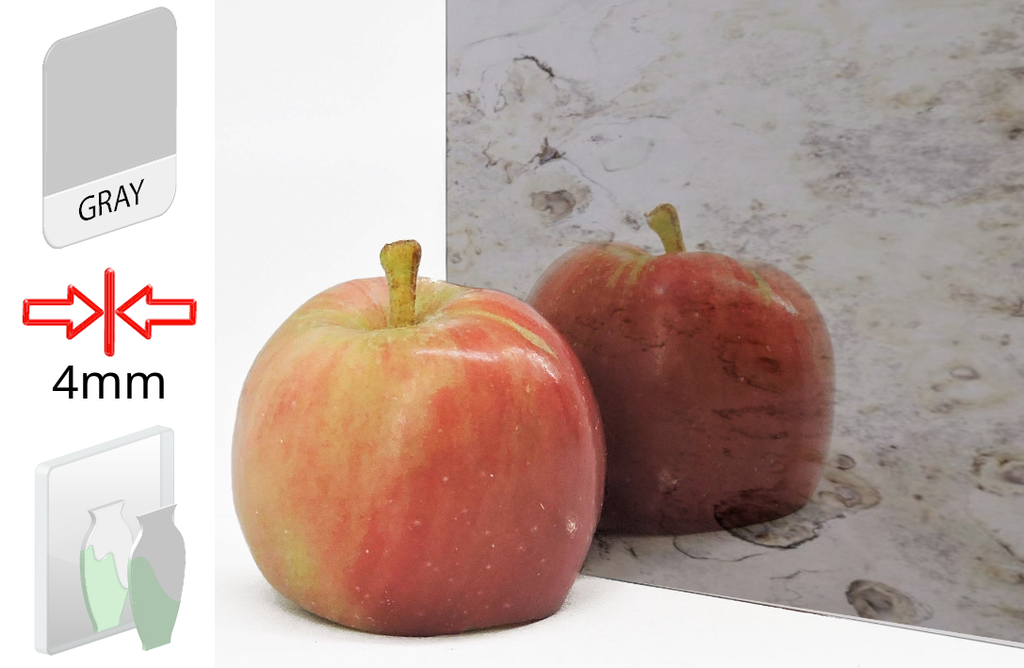 Starinsko Ogledalo Antico Vienna Sivo