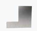 L Končnik Za GLM0503 L-Shape Inox BV9900