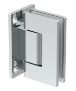Selbstschließendes Scharnier Glas-Wand verstellbar GHS 01