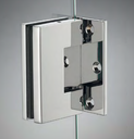 Hinge Dq30 with plate and concealed screws