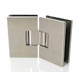 Hinge EVA-Neos glass-to-glass 135°