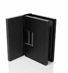Hinge EVA-Neos glass-to-wall side