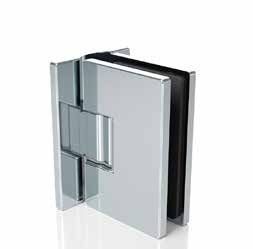 Scharnier EVA-Neos Glas-Wand