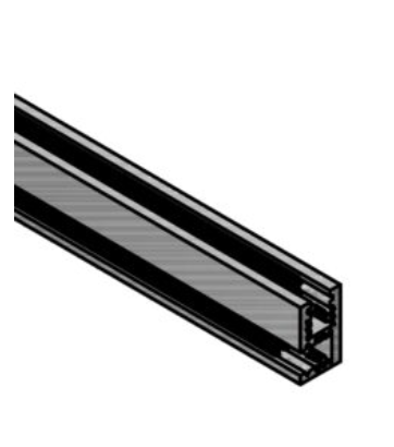 Kotni profil za spajanje 6mm stekel, L2,5m