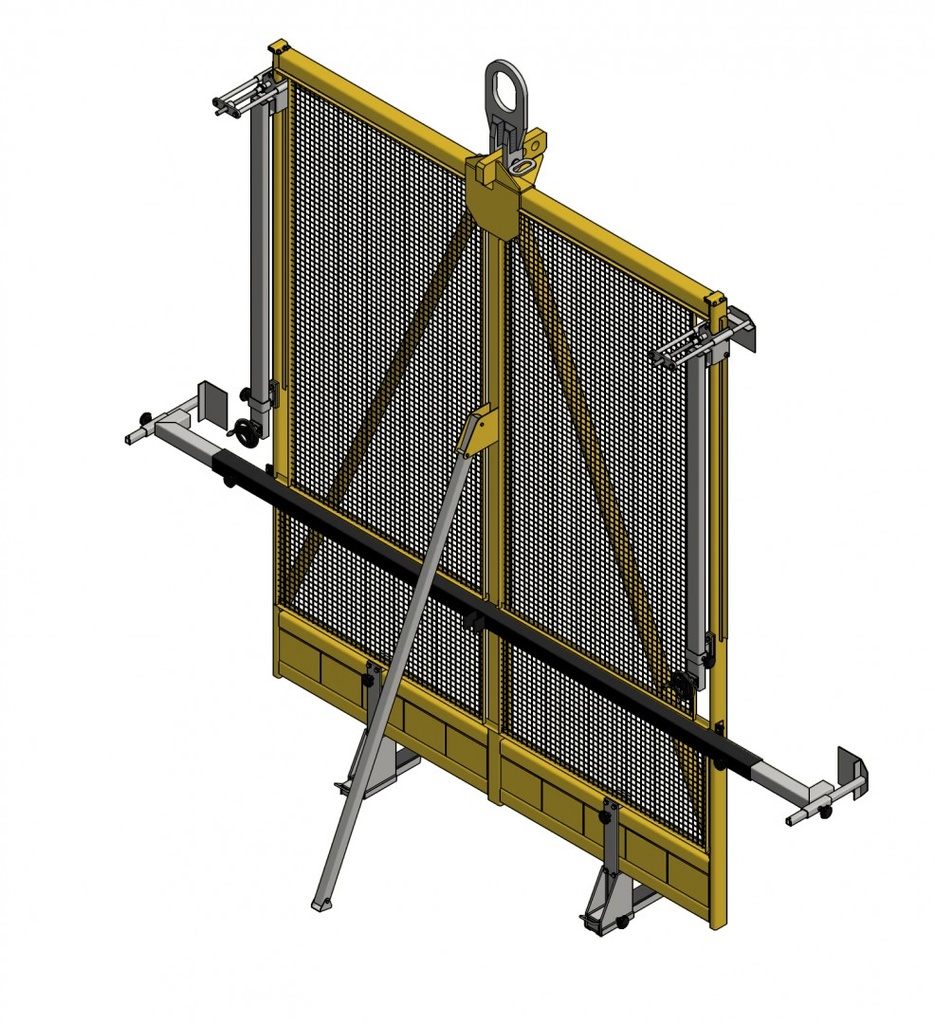 Pack lifter for glass sheets