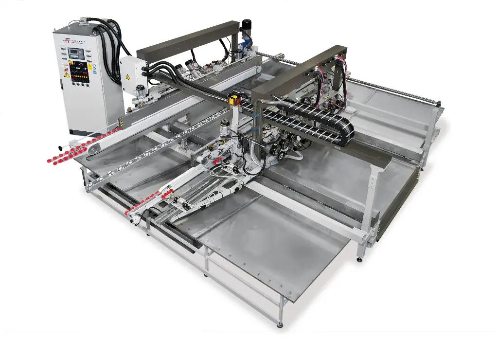 Double edging machine for flat edge with arrisses BFP12 series