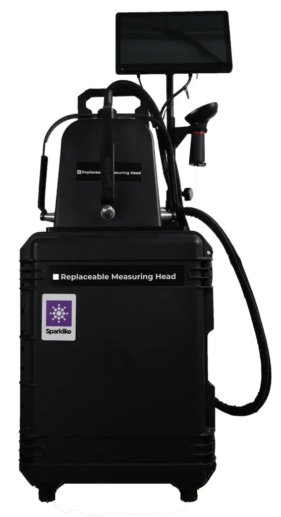 Laser Portable — Gas Analyzer for Double and Triple Glazing with coatings or lamination
