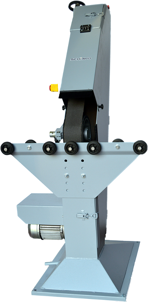 Tračna Brusilka z Brusnim Trakom Dolžine 3350 mm