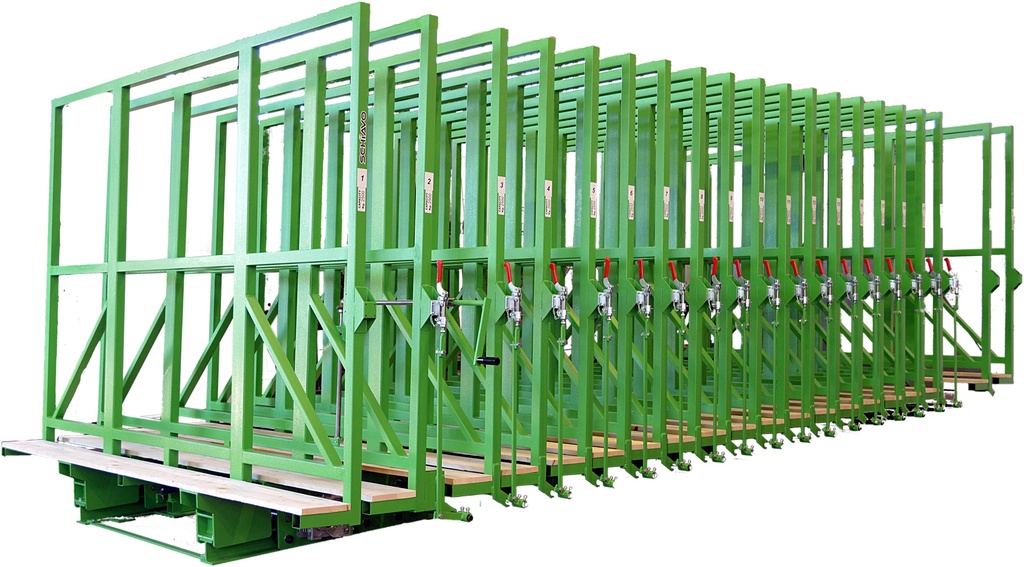 Manual Glass Storage System