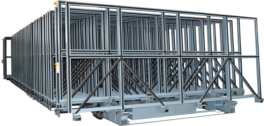 Polavtomatski Sistemi za Skladiščenje Stekla