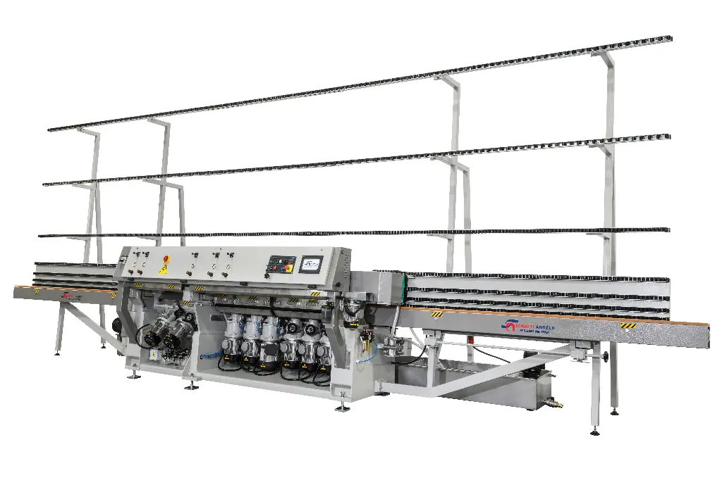 Edging Machine for Flat edge with arrisses and mitering section SME series