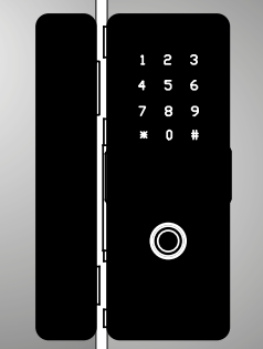 Electronic lock E-LOCK EVO 2.0 black