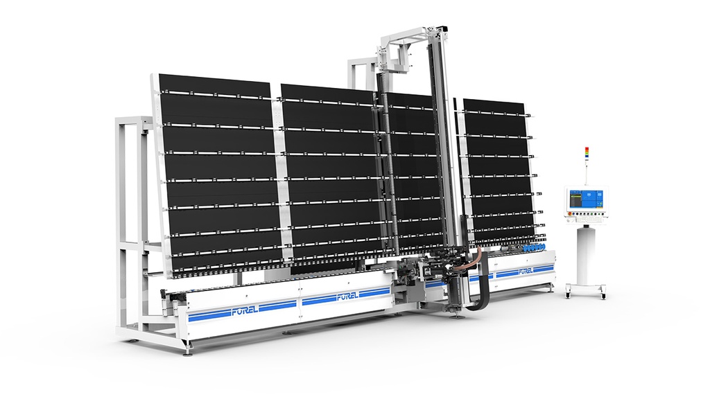 2-Head Low-E Coating Removal Machine