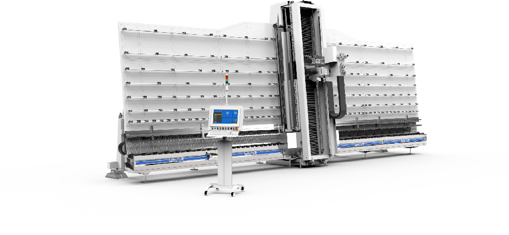 EM Vertical Glass Grinding and Polishing Machine