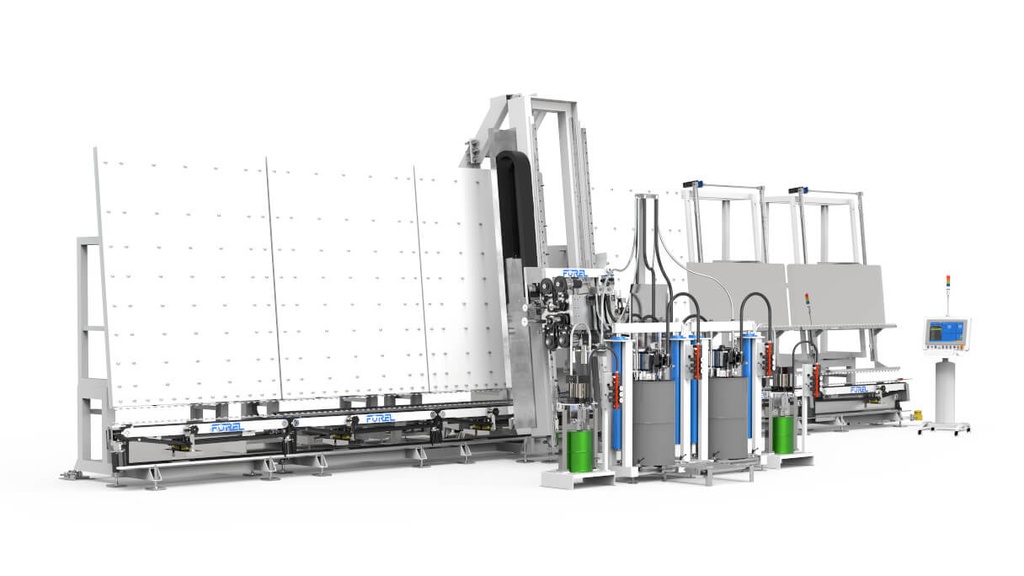 Automatic Insulating Glass Sealing Machine - High Tech