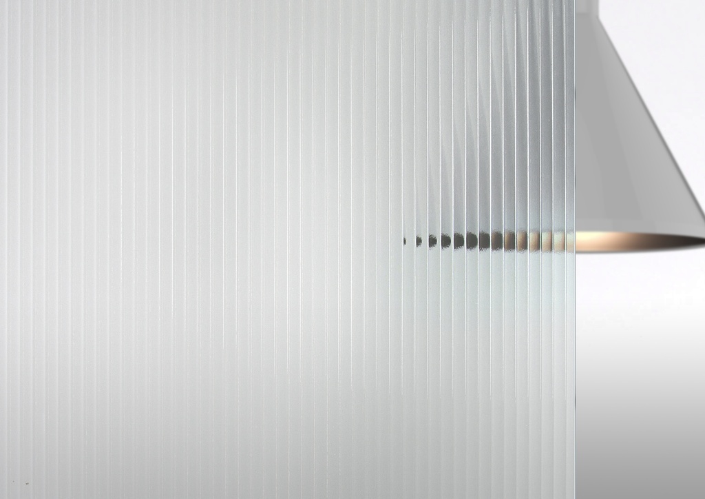Madras Plisse 6mm Clear TRSP Steklo - 321x200
