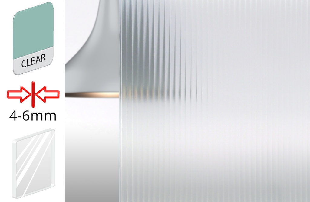 Madras Plisse Clear