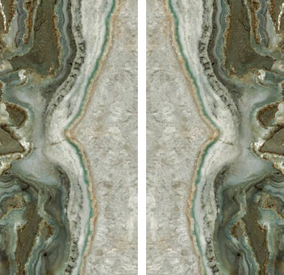 Agate Crystal Jade Bookmatch