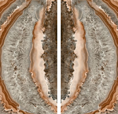 Agate Crystal Lace Bookmatch