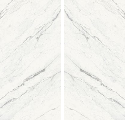 Elegant White Bookmatch
