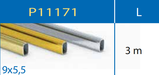 Profil P11171 Germanella P sa folijom "210mt"