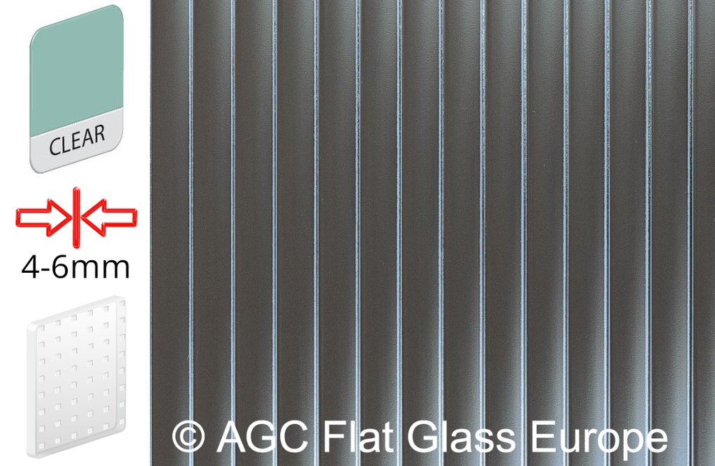 AGC Flutes Clear 