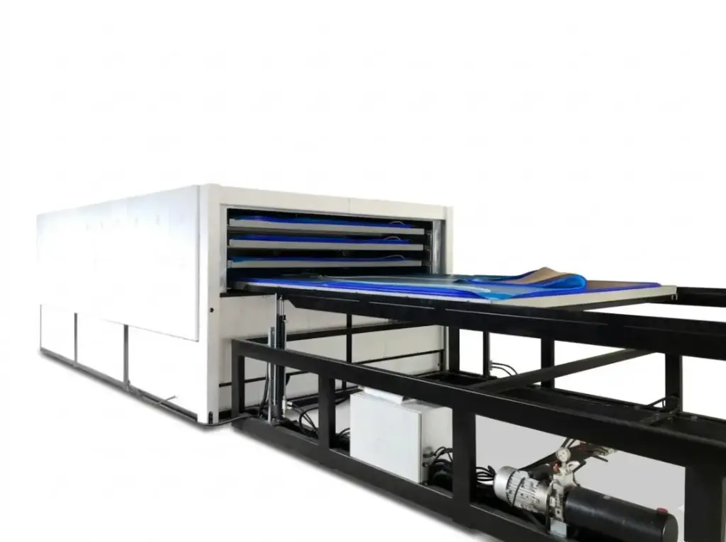 LAM-VN - single-chamber convection kiln with four trays and motorised lift