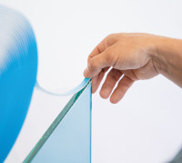 Transparent double-sided adhesive tape XtraColl® for joining glass panels 12mt roll