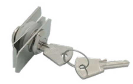 Lock 187/Bis nickel keyed differently