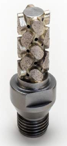 Milling cutter H75 1/2" Gas NS: special for laminated glass