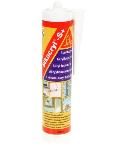 Sealant Sikacryl S white in 300ml tube