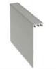 Side cover for railing Pl1-200 silver